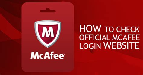 mcafee inloggen|mcafee inlog.